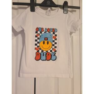 Creations of grace 3t boys graphic printed tee